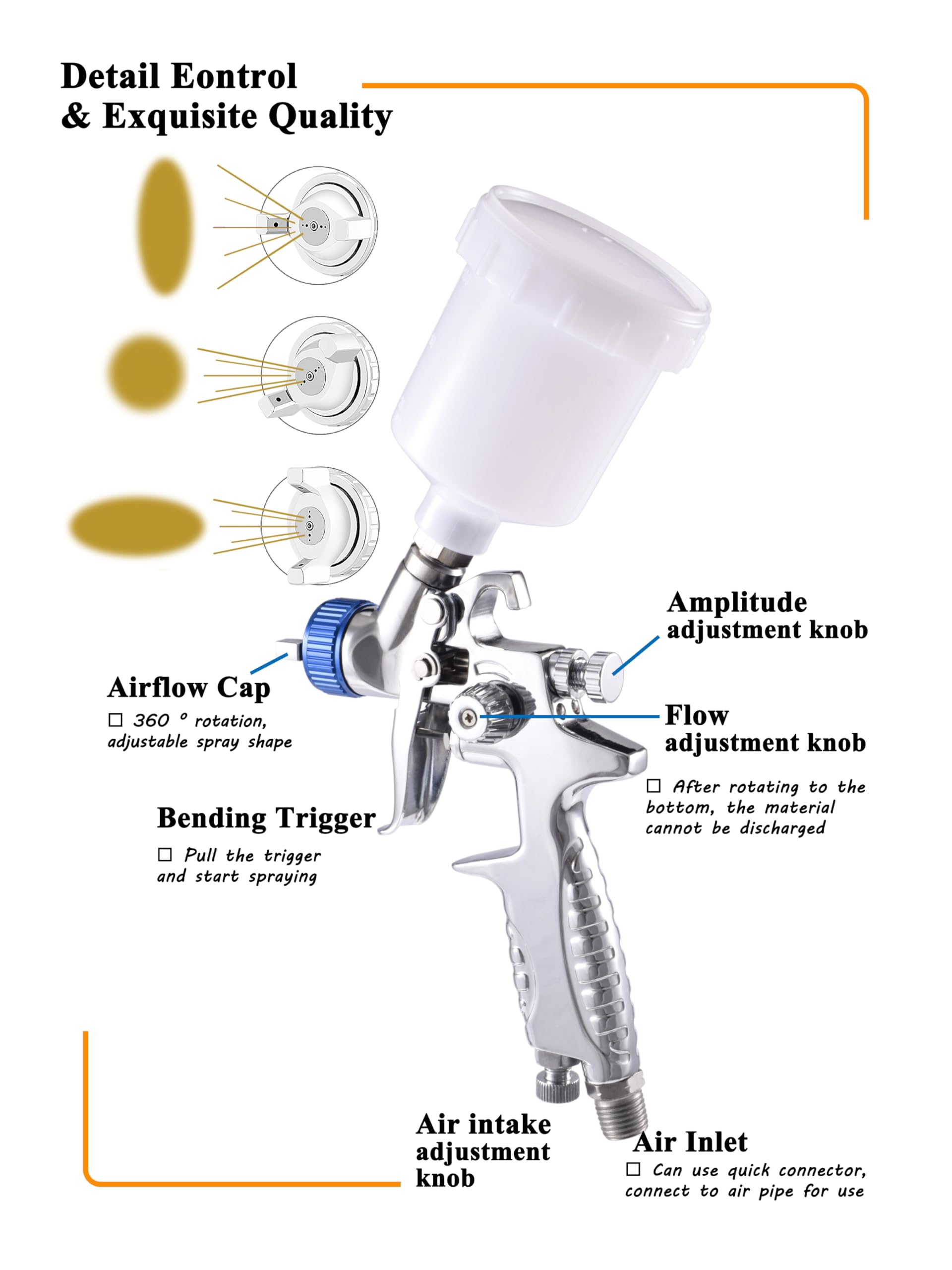 Dynastus HVLP setup showcases efficient transfer and reduced overspray for smoother finishes.
