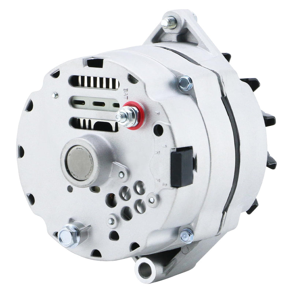 DynaVim Parts 1Wire GM Alternator 105A terminal connection highlighting robust wiring and fitment