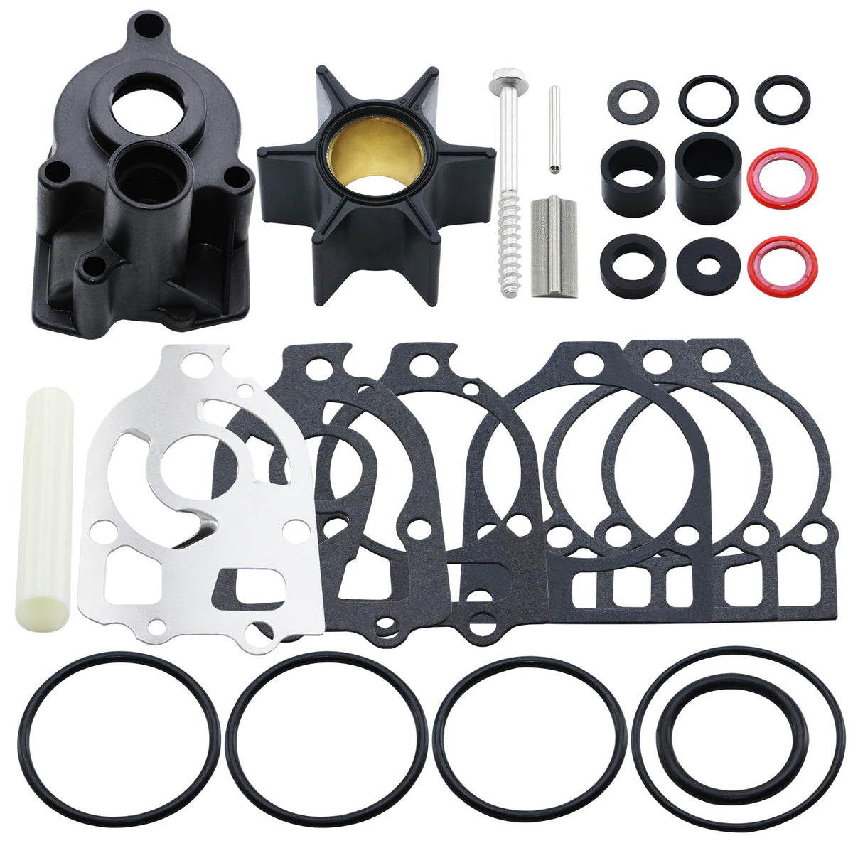 DynaVim Parts 96148Q8 water pump kit for Mercury outboard engines, supports reliable cooling