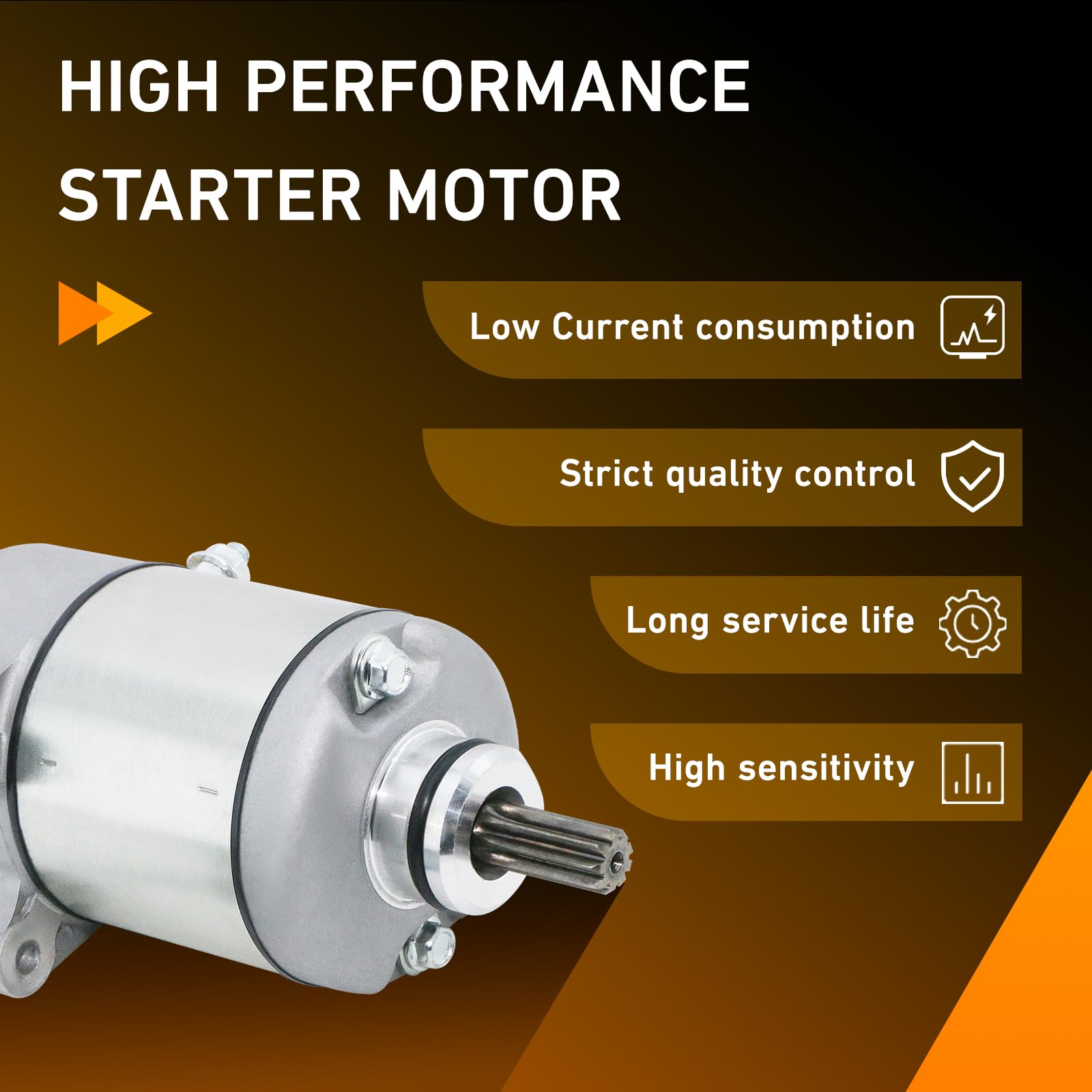 1-year hassle-free warranty included with the DynaVim Parts starter.