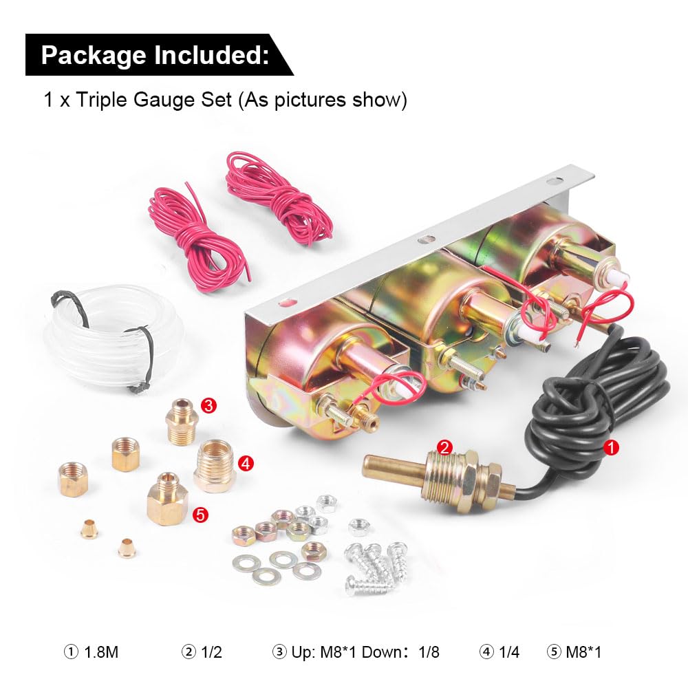 Dyno Racing 52mm precise readouts support quick checks.