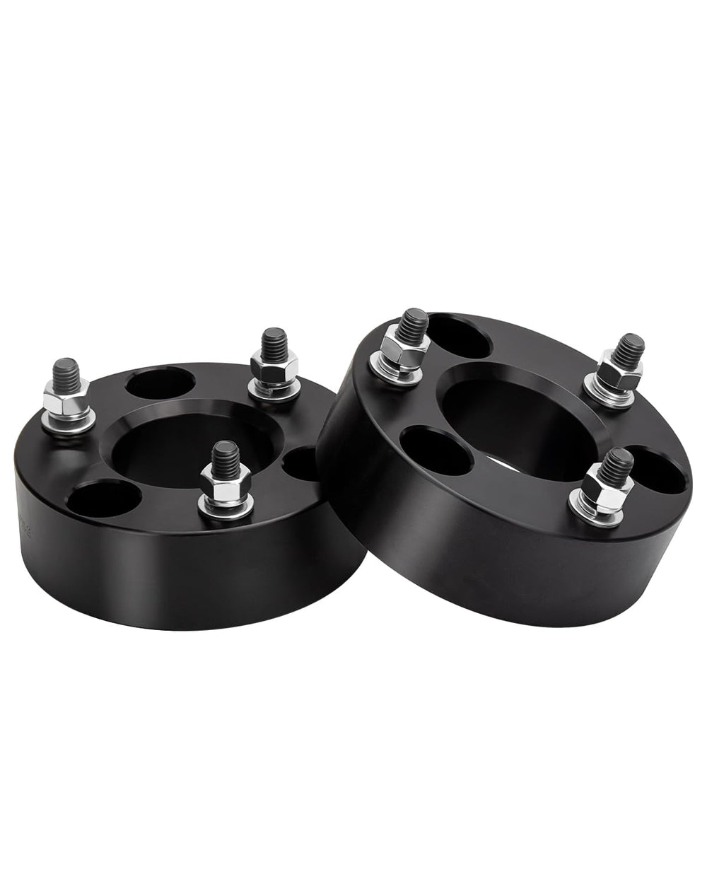 Dynofit 2in leveling kit front view on Ram 1500 improves stance and ground clearance