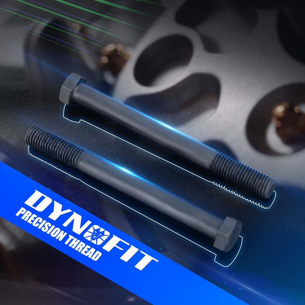 Dynofit diff drop with skid plate clearance for larger tires.