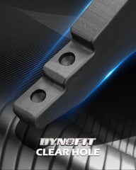 Dynofit hard forged steel construction delivers strength and durability.