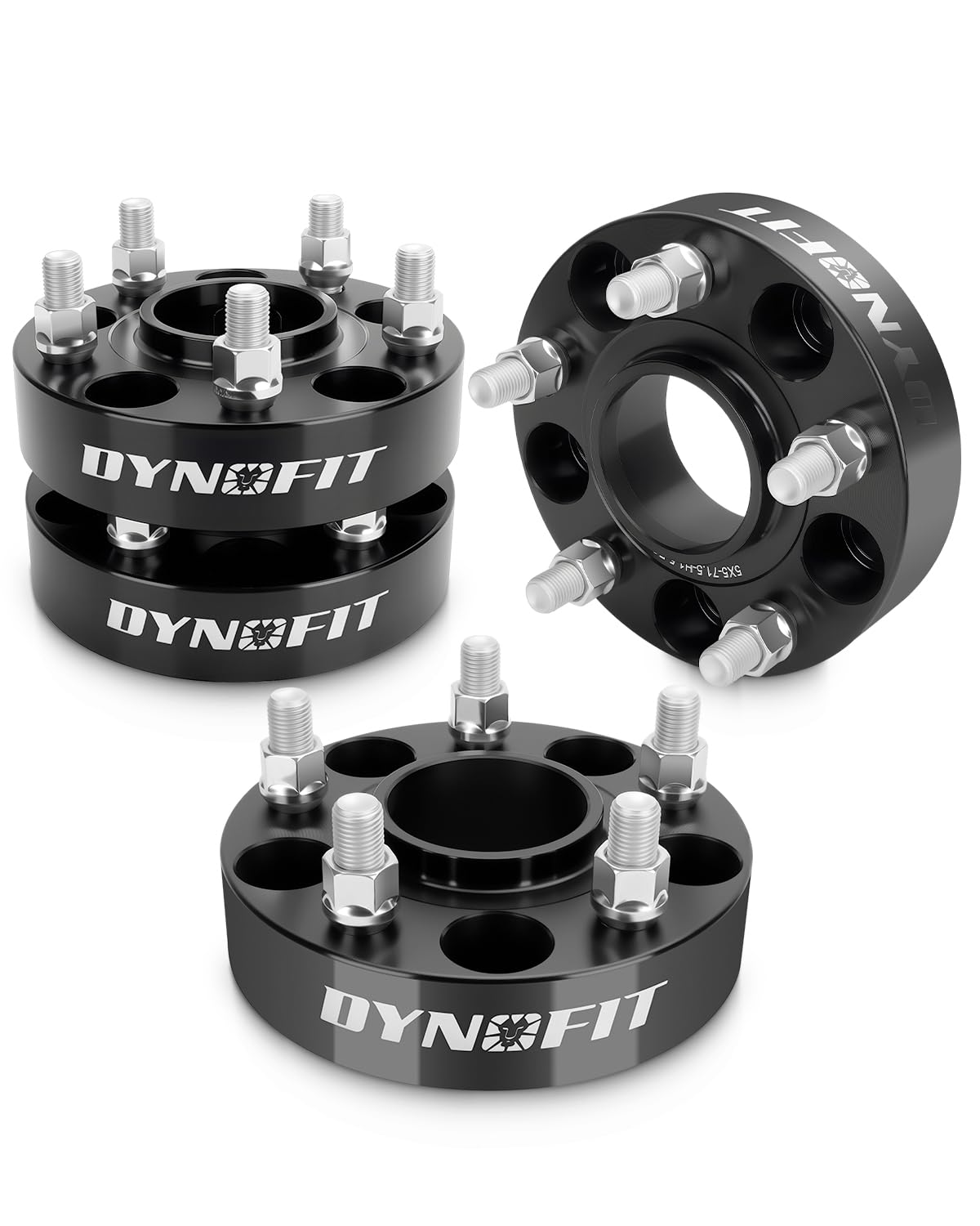 Dynofit packaging shows spacers ready for quick, tool-free setup