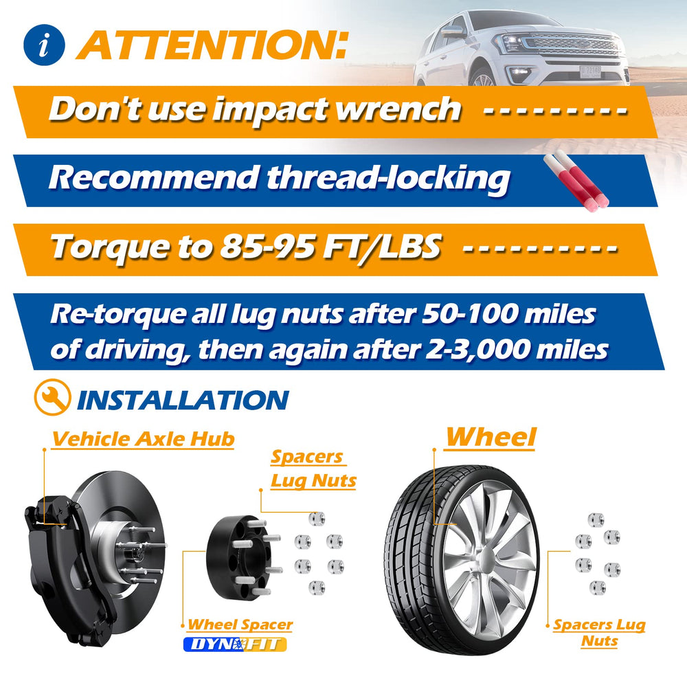 Dynofit spacer kit in packaging highlights four spacers included.