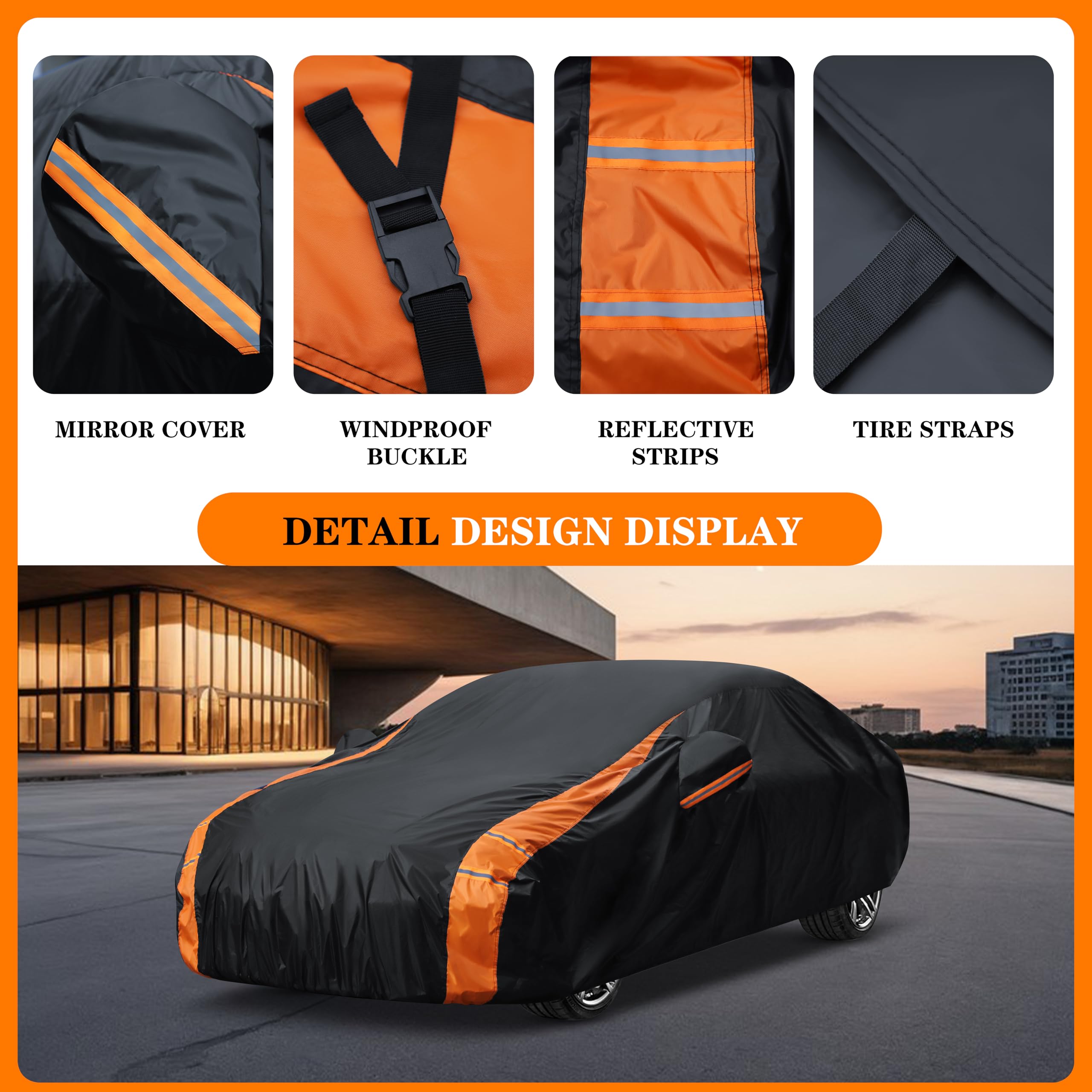 DYTARGET buckle-straps with click-tight ensure a secure fit in windy conditions.