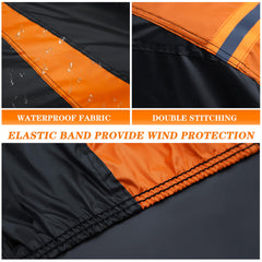 DYTARGET waterproof material cover protects the car from moisture and drizzle