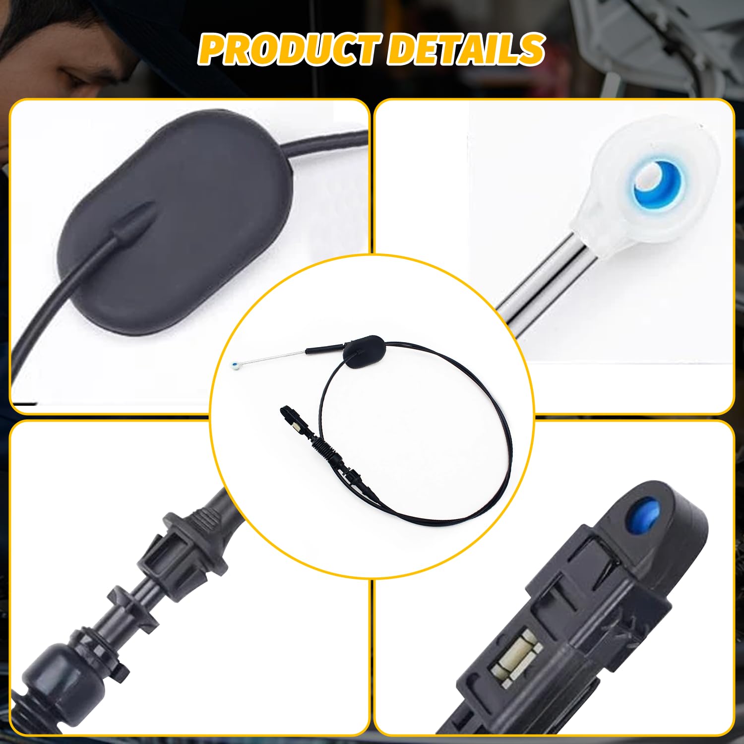 DYXSAM gear shift cable compatibility chart highlights models and years