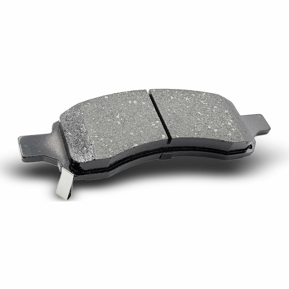 DYZJKWJW brake pads with clips closeup rear view for durability