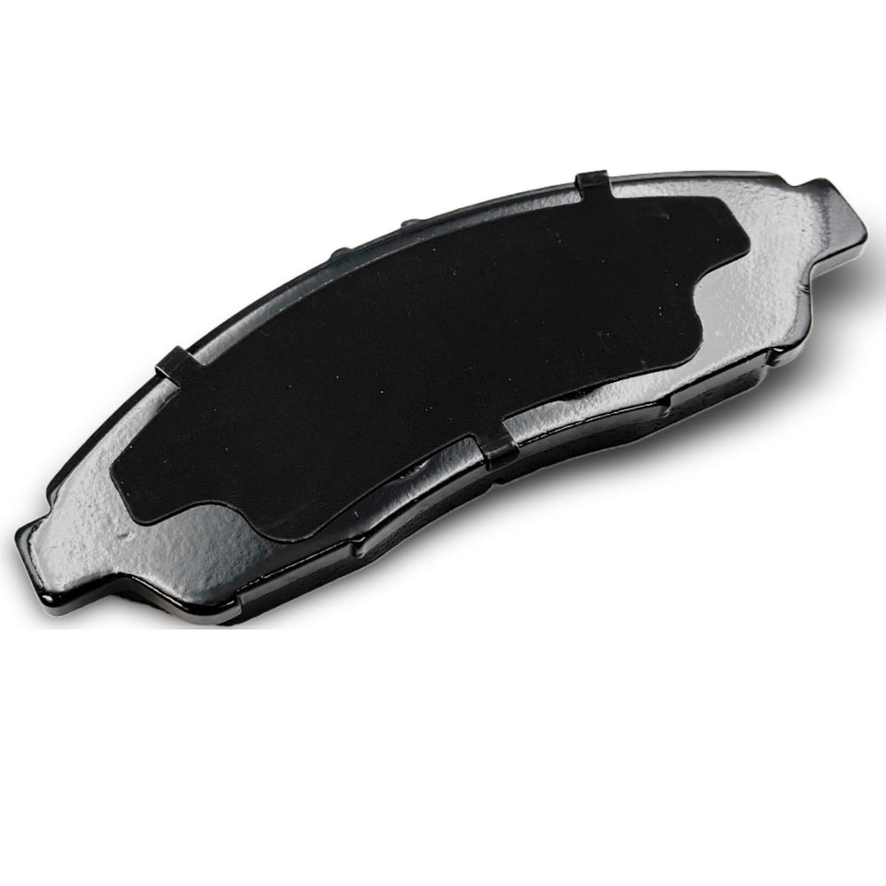 DYZJKWJW D1280 front brake pads label with part numbers for fitment