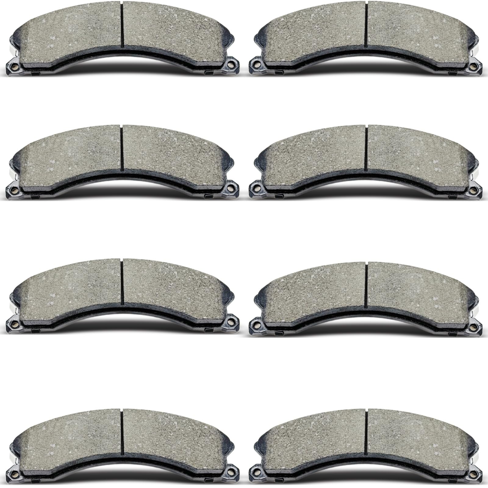 DYZJKWJW D1411 front brake pad set for Silverado reduces wheel dust.