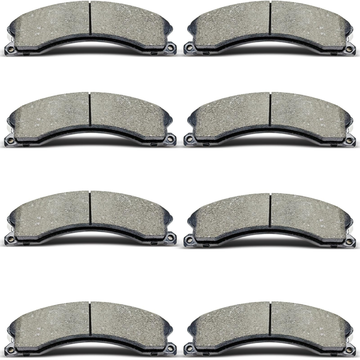 DYZJKWJW D1411 front brake pad set for Silverado reduces wheel dust.