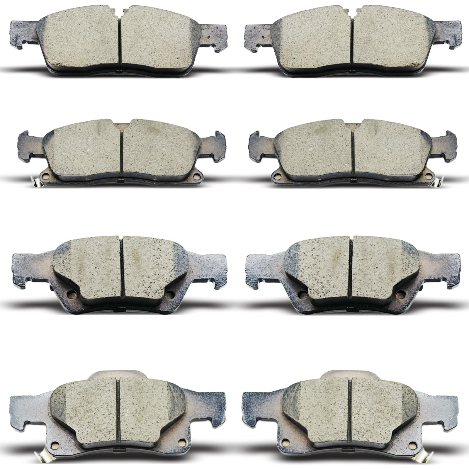 DYZJKWJW D1455 front brake pads for Dodge Durango—low dust, smooth stops