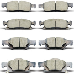 DYZJKWJW D1455 front brake pads for Dodge Durango—low dust, smooth stops