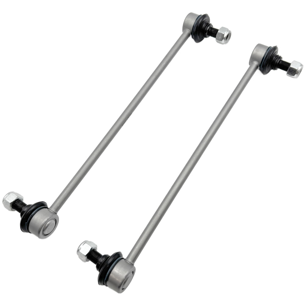 DYZJKWJW zinc-nickel front sway bar link closeup for durable suspension replacement.