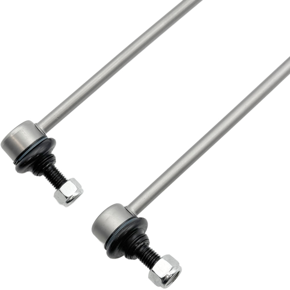 DYZJKWJW sway bar link pack opened to reveal two front kits for easy installation.