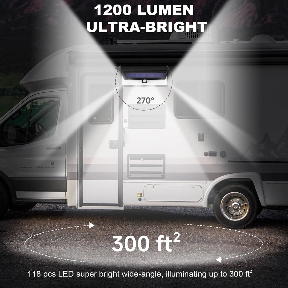 DZGKGM remote-controlled RV light with motion sensor for flexible use.