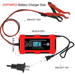 DZPIMROI smart display demonstrates charging status and mode selection.