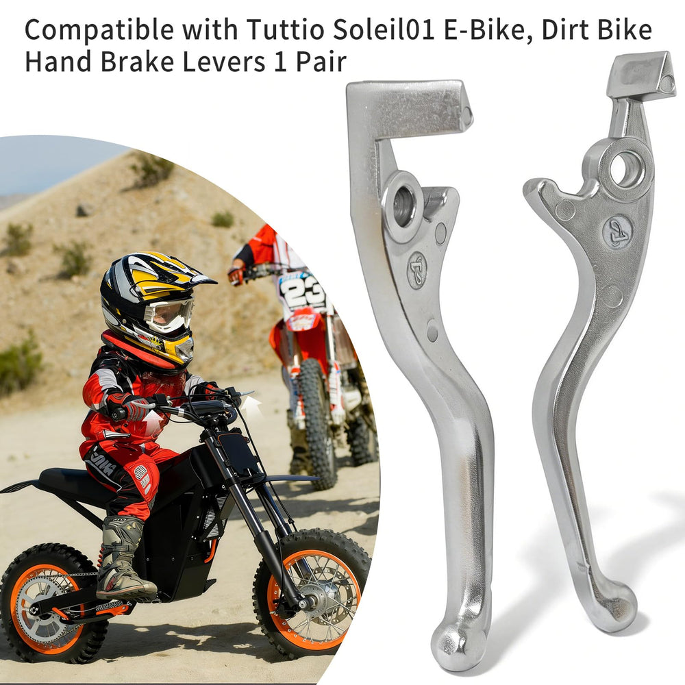 DZQPPC handbrake lever close-up in aluminum finish for Soleil01 durability.