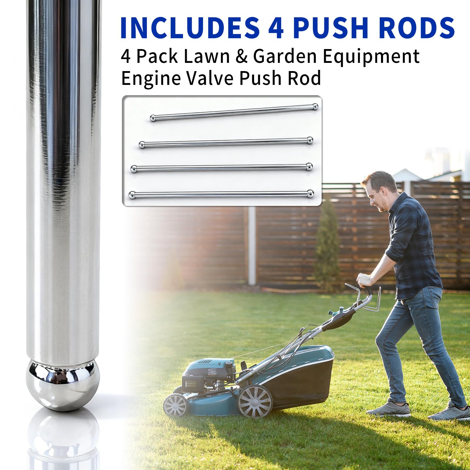 DZQPPC Kohler push rod on engine during operation.