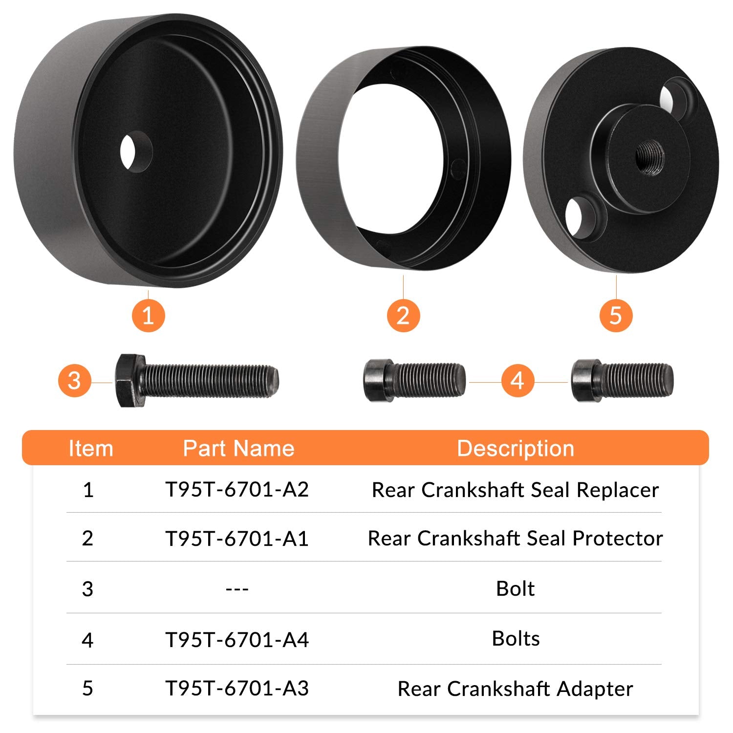 E-cowlboy 7834 aids Ranger 4.0L V6 seal installation with sleeve compatibility.