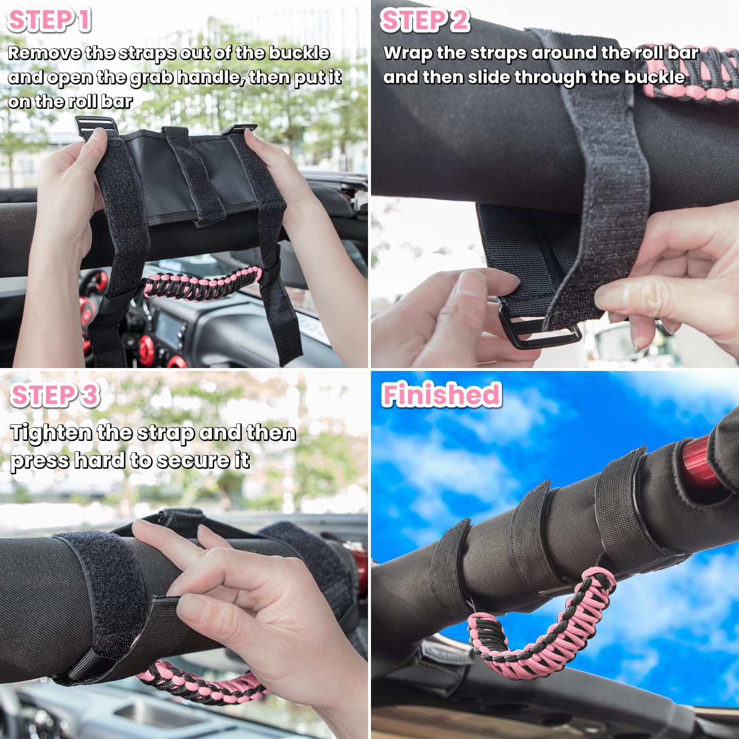 Premium ABS buckle resists deformation for long-term reliability.