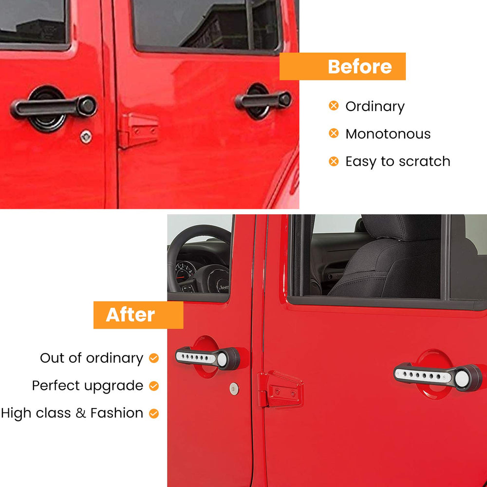 E-cowlboy exterior decor upgrade enhances Wrangler style and protection.