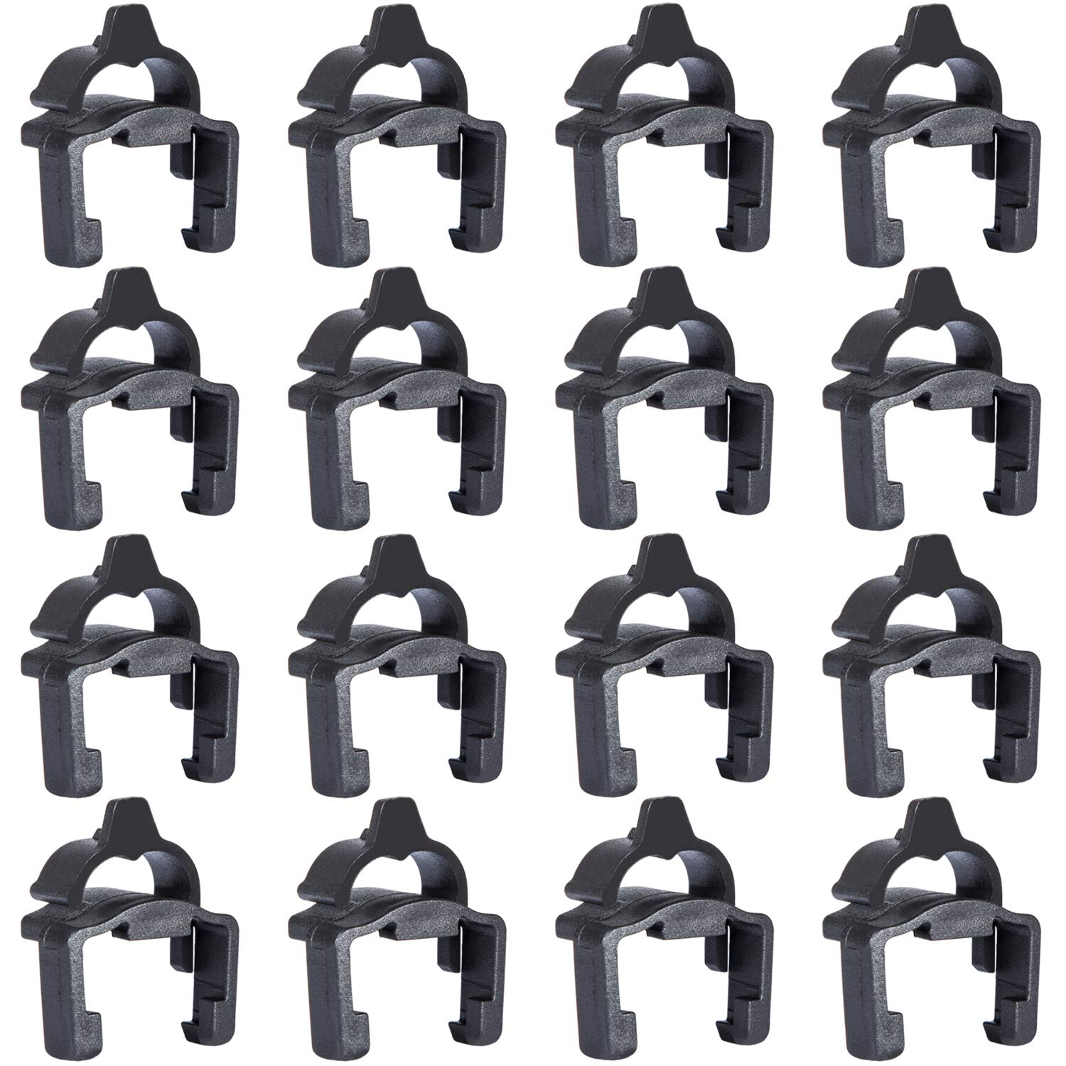 E-cowlboy rocker arm retainer clip set for Ford 6.0L Powerstroke—organized engine assembly