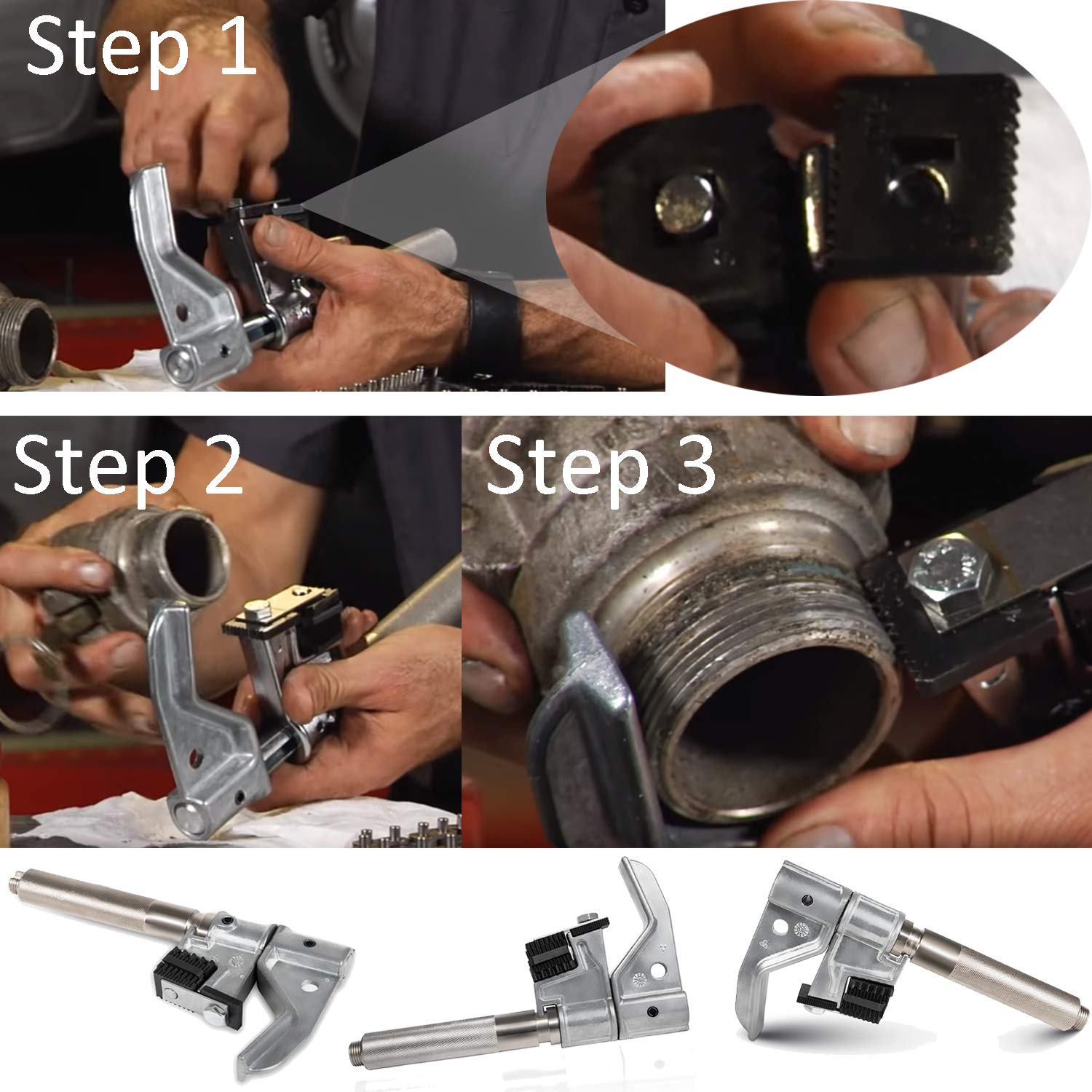 E-cowlboy silver anodized finish resists corrosion during repeated use.