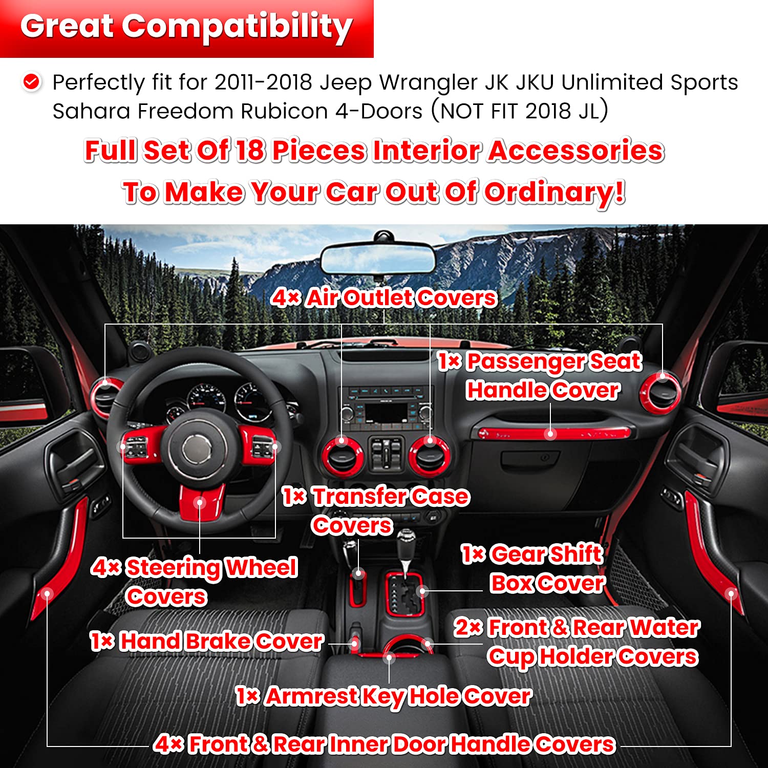 E-cowlboy steering wheel trim enhances grip and protects edges.