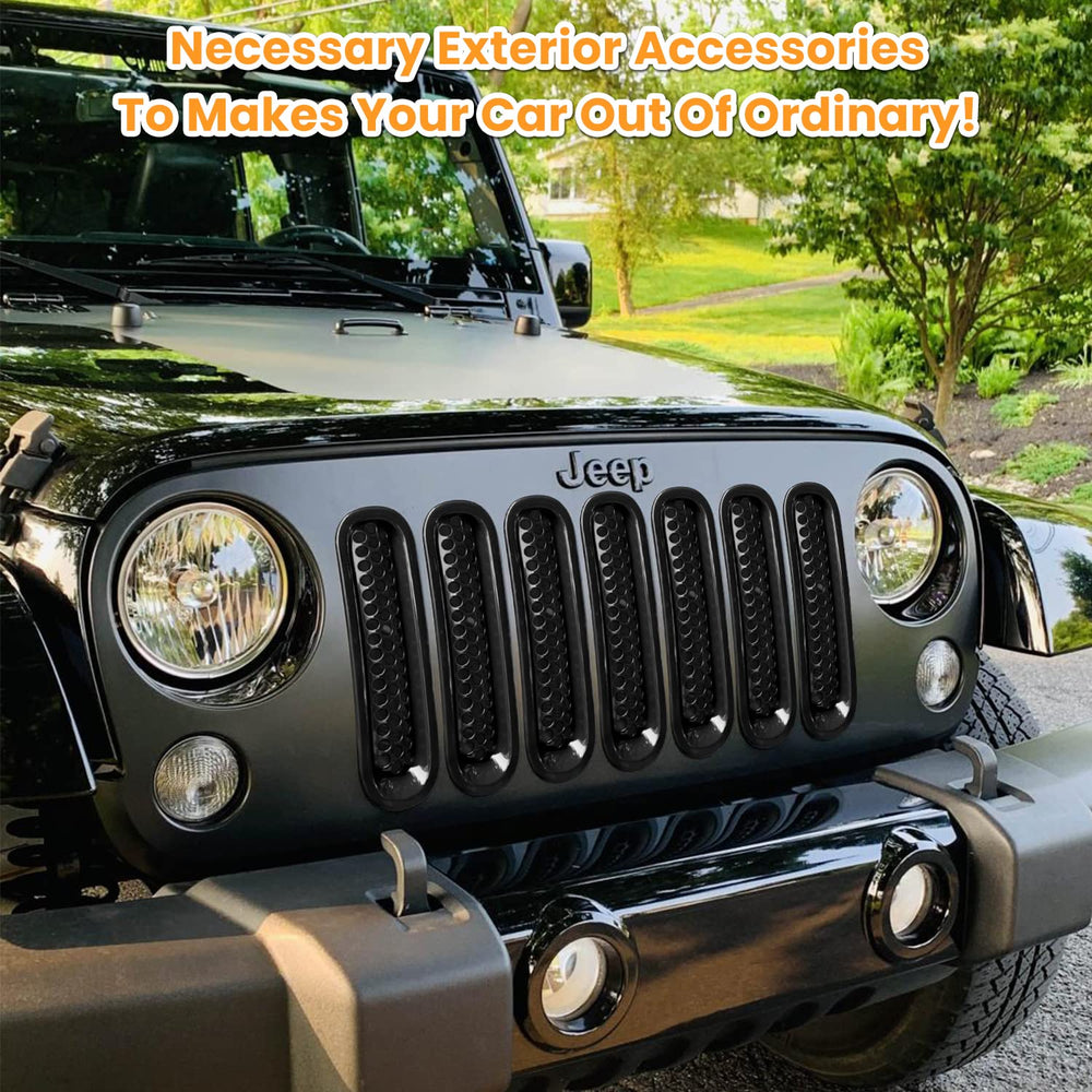 Stylish front grille upgrade that doesn’t require drilling or modifications.
