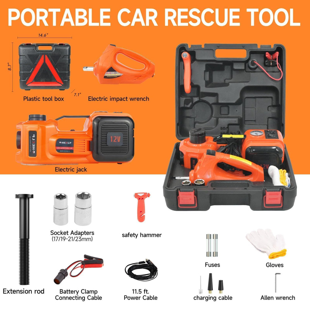 E-HEELP waterproof power cables withstand rainy conditions for all-weather use.