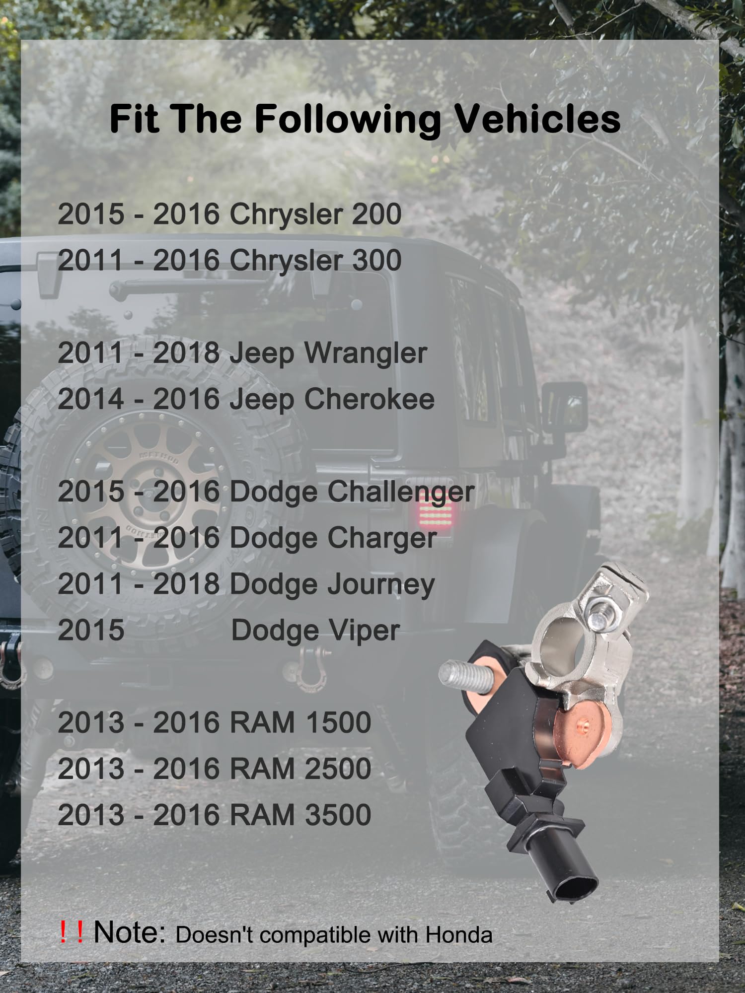 E-Shin 4692269AI compatibility chart helps confirm right fit for Dodge and Jeep models.