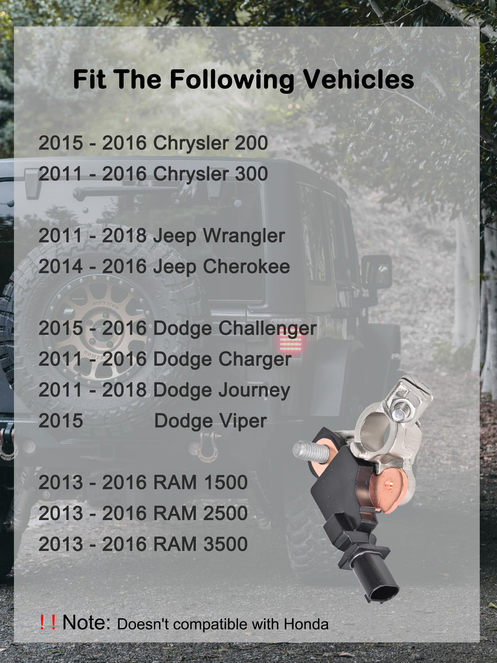 E-Shin 4692269AI compatibility chart helps confirm right fit for Dodge and Jeep models.