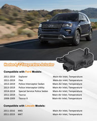 E-Shin AA5Z-19E616-C for Ford Taurus main-air inlet supports consistent cabin comfort.