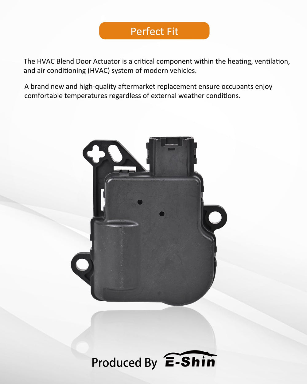 E-Shin AA5Z-19E616-C fits Police Interceptor main-air inlet for cabin temperature control.