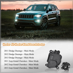 E-Shin HVAC blend door actuator for Jeep Grand Cherokee defrost mode