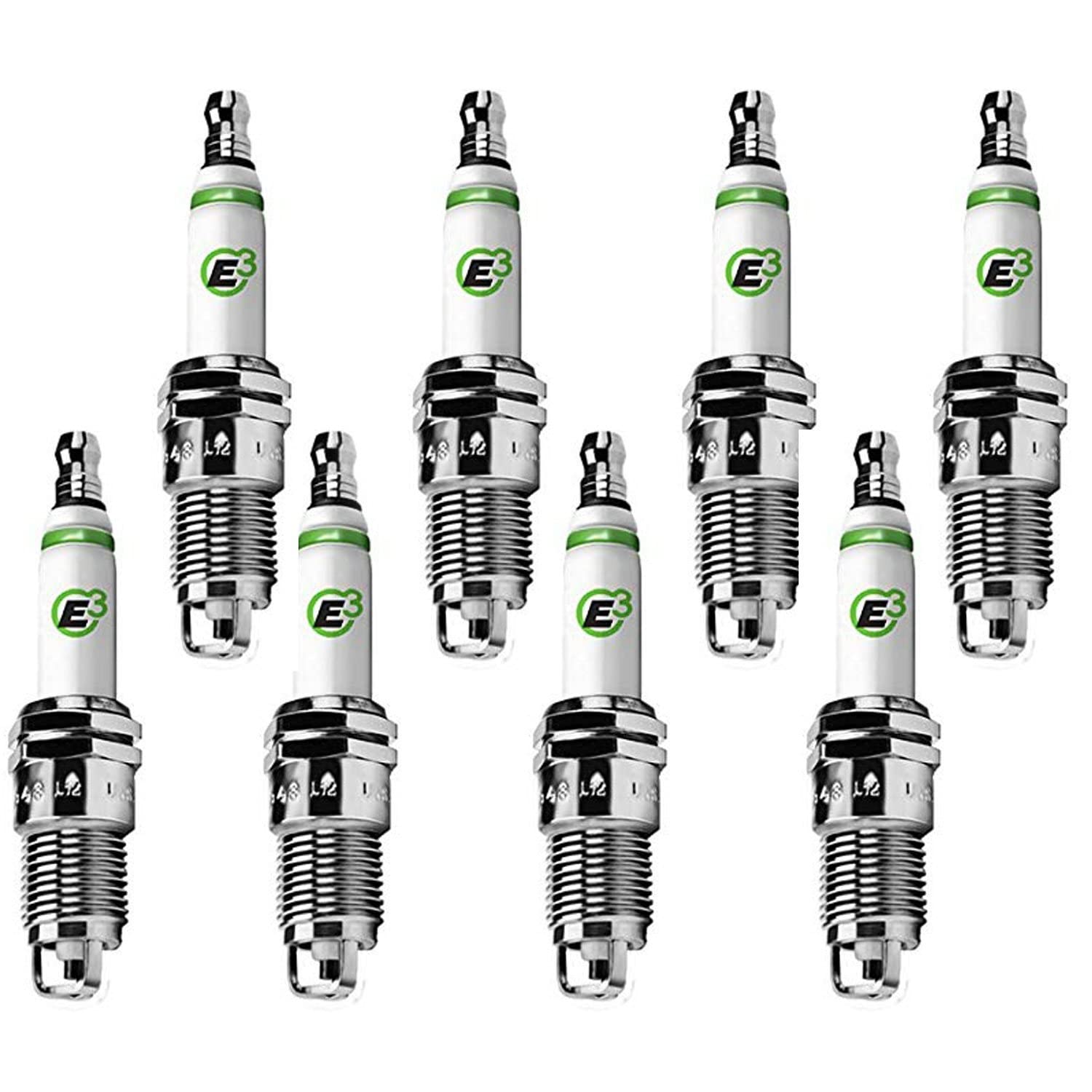 E3 E3.54 spark plug eight-pack for direct replacement, enhancing ignition reliability and smooth engine performance.