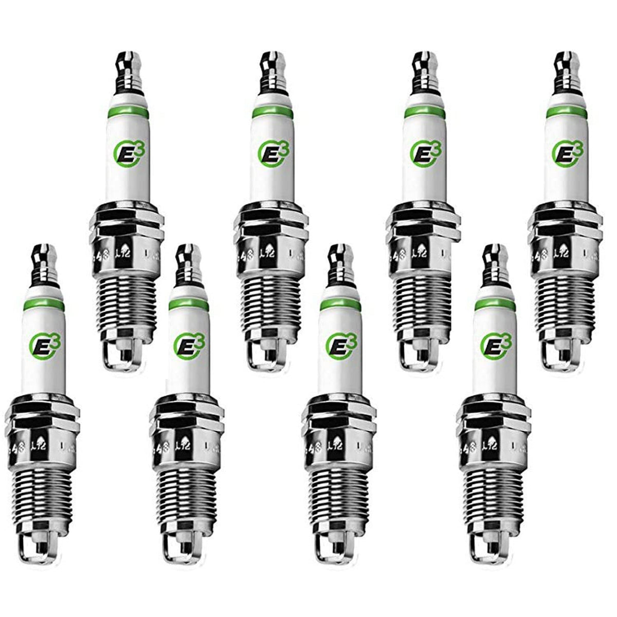 E3 E3.54 spark plug eight-pack for direct replacement, enhancing ignition reliability and smooth engine performance.