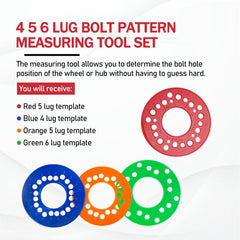 eaacaa 6 lug bolt pattern template to verify hub compatibility.