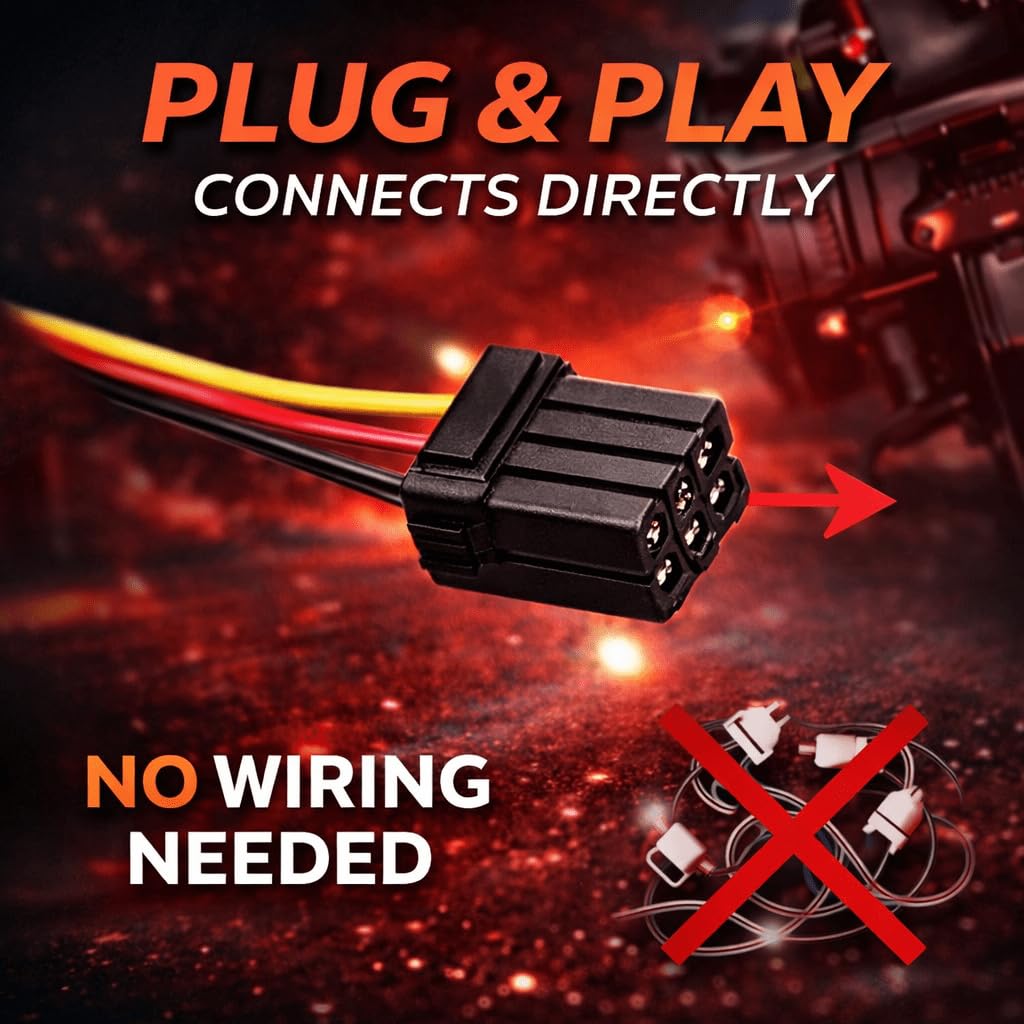 Eagle Lights 35 high-intensity LEDs deliver strong visibility for running and braking.