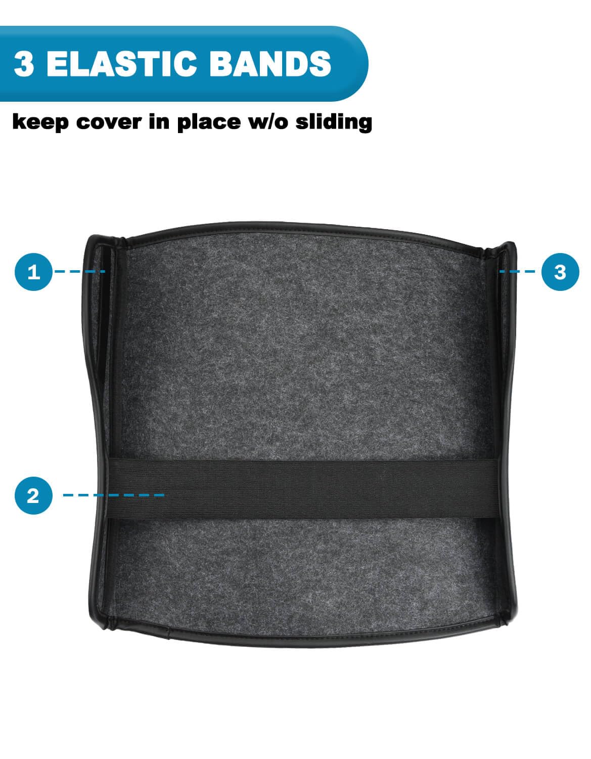 Scratch protection: Eaglecover center console cover guards the console lid from scratches.