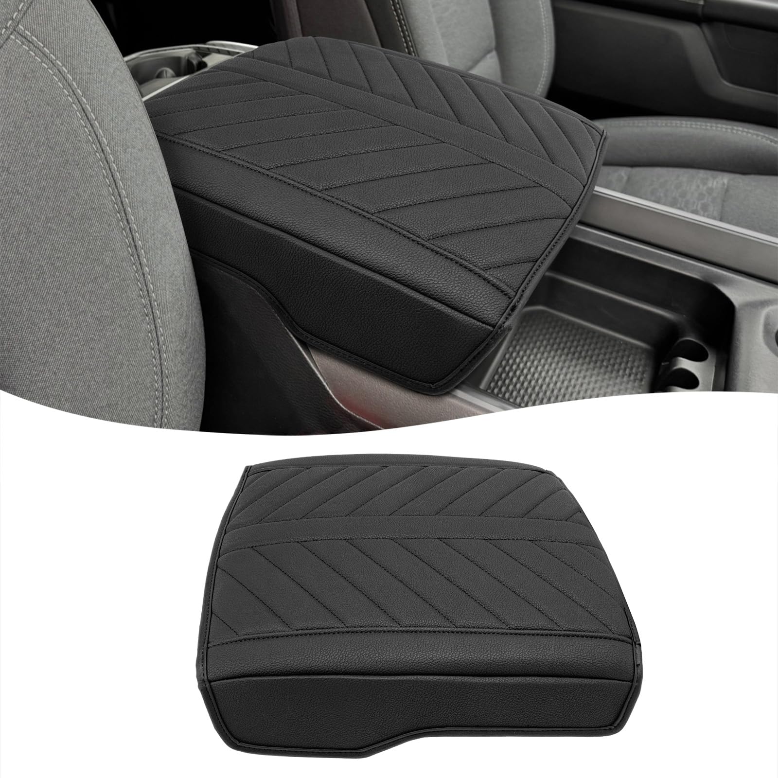 Eaglecover center console cover for Dodge RAM protects the console from scratches and scuffs.