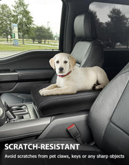 Eaglecover center console cover for F-150 bucket-seat compatibility and secure stay.
