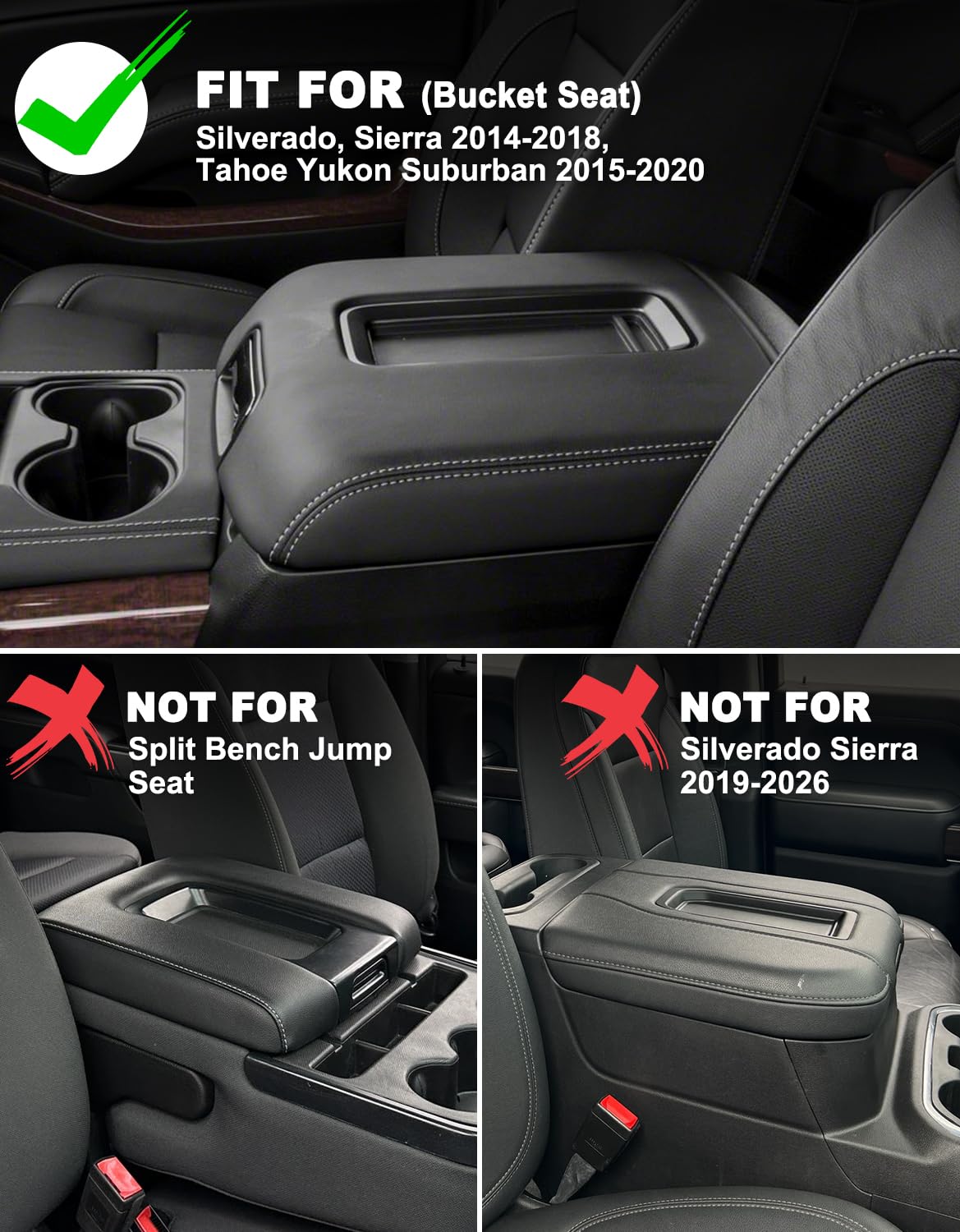 Eaglecover center console cover for Silverado guards against wear