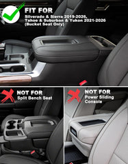 Eaglecover middle console lid on Tahoe Yukon keeps interior looking fresh.