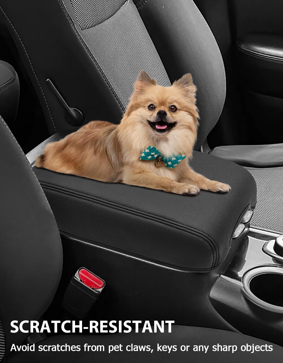 Eaglecover premium PU leather finish highlighting anti-scratch and waterproof properties.