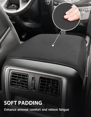 Eaglecover stable no-slip backing keeps the armrest in place during driving.