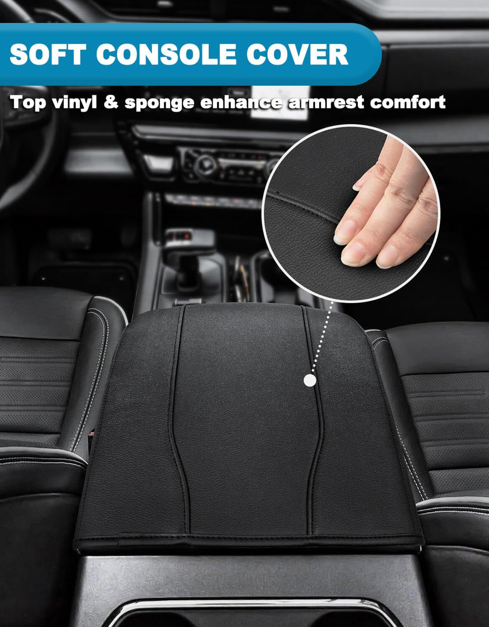 Eaglecover vinyl console cover shows durable, easy-to-clean material.